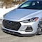 Spec-D Tuning Hyundai Elantra Front Bumper Lip - Matte Black 2017-2018 LPF-HTRA17BK-AK - alternate 2